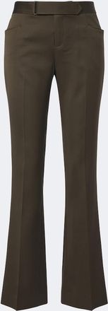 Balmain Pantaloni regular in lana vergine