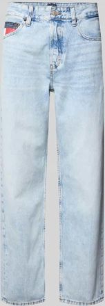 Tommy Jeans Straight Fit Jeans aus reiner Baumwolle in Hellblau, Größe 29/32
