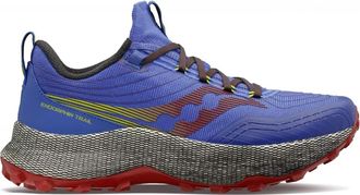 Saucony Endorphin Trail Mens Blue Running Shoes - Size UK 7.5