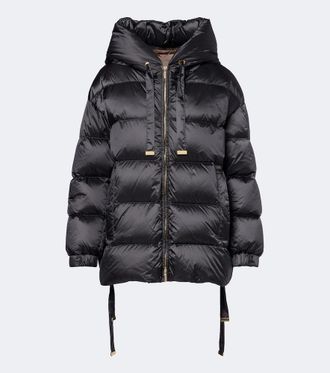 Max Mara Hooded down jacket