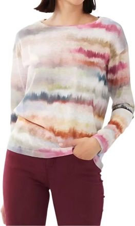 FDJ Dye Long Sleeve Top In Multi