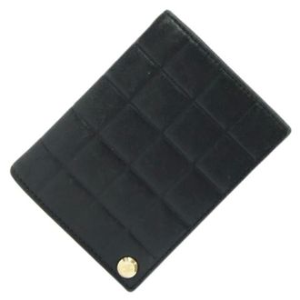 Chanel Pre-owned Wallets, female, Black, Size: ONE SIZE Pre-owned Card Case