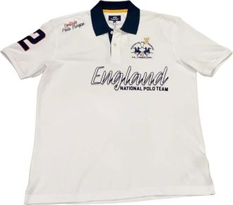 La Martina Heren, Tops, Wit, Maat: XL