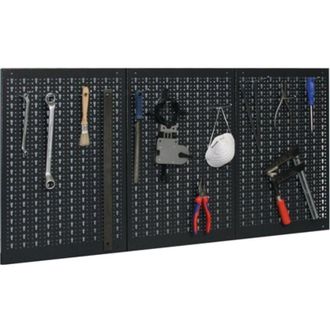 OEM Panel Perforado Total W1200xh600mm W400xh600mm Con 12 Ganchos Est&aacute;ndar