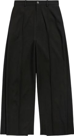 Balenciaga Pantaloni sartoriali a gamba ampia - Nero
