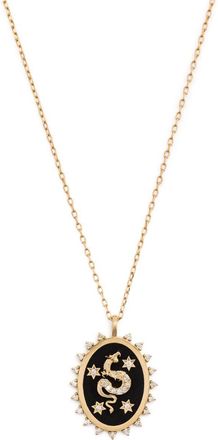 Adina Reyter 14K Yellow Gold Dragon Diamond Pendant - Womens - 14kt Yellow Gold/Diamond/Ceramic