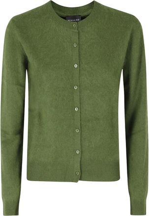 Birgitte Herskind Roselle Knit Cardigan - Dames - Vesten - Groen - S - Wol - Truien & Vesten
