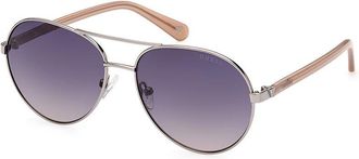 Guess GU5213 10W Mens Sunglasses Grey Size 56