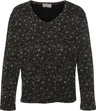 Yohji Yamamoto abstract-print T-shirt - men - Cotton - 3 - Black