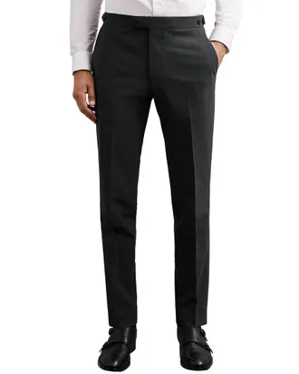 Reiss Promise Plain Weave Wool-Blend Trouser