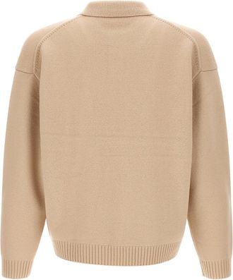 Maison Kitsun&eacute; Polo - Beige