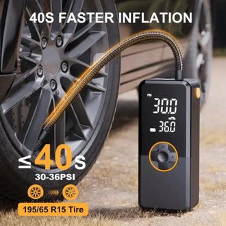 OEM Bomba De Aire Inal&aacute;mbrica Para Coche, Luz De Emergencia Port&aacute;til Inteligente Para Exteriores, Bomba De Aire Con Cable