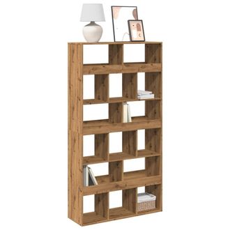 Berkfield Home Bookcase Artisan Oak 100x33x187.5 cm Engineered Wood in Brown