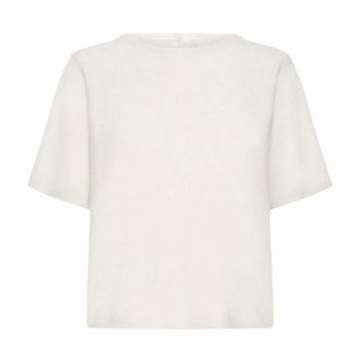 Ichi Ichi, Truien & Vesten, Dames, Wit, XS, Round-neck Truien