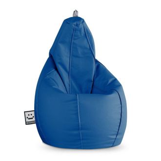 Happers Happers - Puff Pera Polipiel Indoor Azul Xxl
