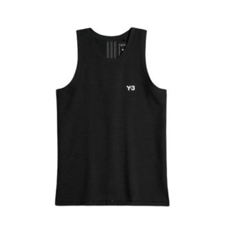 Yohji Yamamoto Sleeveless Tops, male, Black, M, Elegant Basketball Jersey