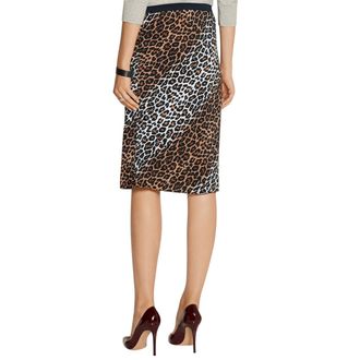 Elizabeth & James Elizabeth & James Leopard Print Adina Skirt Size S
