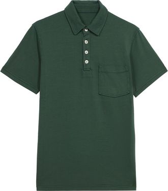 Fortela Maverick Short Sleeve Polo in Green at Nordstrom, Size Xx-Large Eu