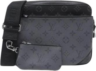 Louis Vuitton Borsa a tracolla Monogram Eclipse Reverse Pre-owned - - Pre-owned - Uomo - Nero - ONE SIZE