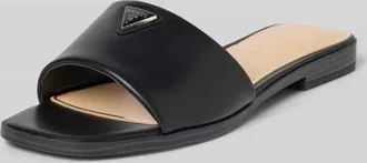 Guess Slipper in Leder-Optik Modell Ramlan in Black, Gr&ouml;&szlig;e 36