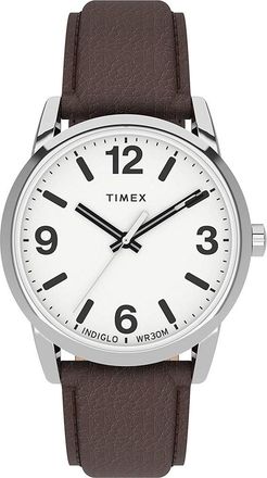 Timex Easy Reader Quartz White Dial Mens Watch TW2U71600