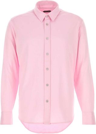 Tom Ford Pink Regular Solid Shirt