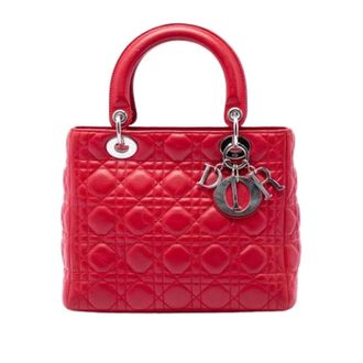 Dior unisex, Pre-owned, Rood, Maat: ONE Size Leer