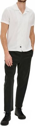 Rails Amalfi Relaxed Fit Shirt In White Seersucker