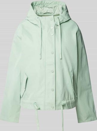 Tom Tailor Denim Regular Fit Regenjacke mit fluorfreier Wasserabweisung in Schilf, Gr&ouml;&szlig;e S