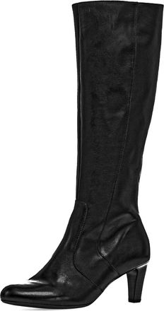 Gabor Womens boots, lady classic boots, removable insole, Black 47, 9 UK