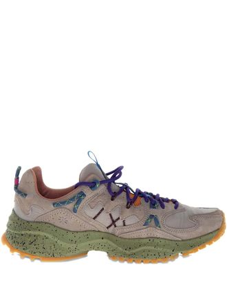 Flower Mountain Sneakers in nubuck - Grigio