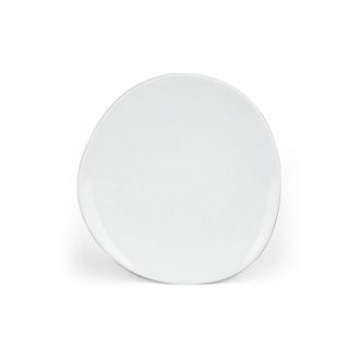 Medard De Noblat Plato de postre (x6) Porcelena Blanco