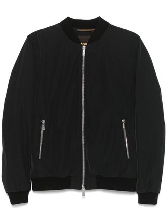 Moorer Sorano bomber jacket - men - Polyethylene/Polyamide - 48 - Black