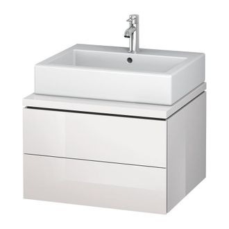 Duravit Mueble Bajo Lavabo L-cube 620x547x400mm Alto Brillo Albaricoque Perla