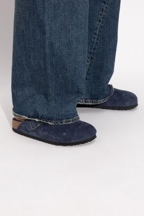 Birkenstock Boston VL Mules, Womens, Navy Blue