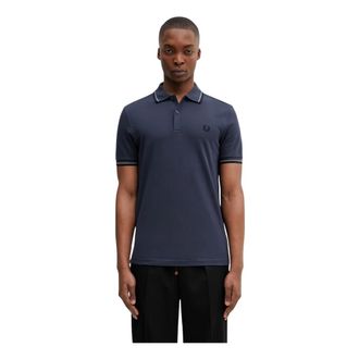 Fred Perry Tops, Heren, Grijs, S, Polo Shirts