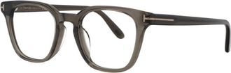 Tom Ford Blue Light Block Square Mens Eyeglasses FT6014-K-B 057 51
