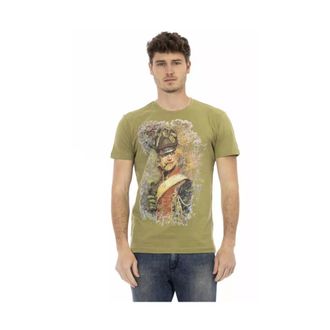 Trussardi T-shirt a maniche corte Action - - Tops - Uomo - Verde - M
