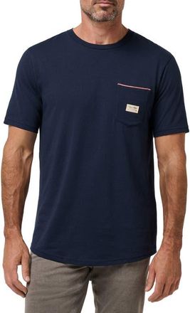 Travis Mathew Social Club Pocket T-Shirt in Total Eclipse at Nordstrom, Size Xx-Large