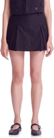 English Factory Cargo Flap Patch Pocket Miniskort in Black at Nordstrom Rack, Size X-Small