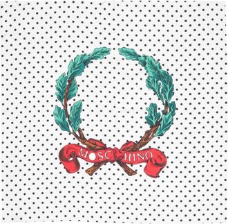 Moschino Polka Dot Scarf