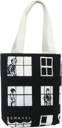 Chanel Pre-owned Vintage Tote Bag - unisex - Vintage Shopper - Zwart - ONE Size - Vintage