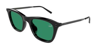 Dunhill DU0125SA Asian Fit 001 Mens Sunglasses Black Size 52