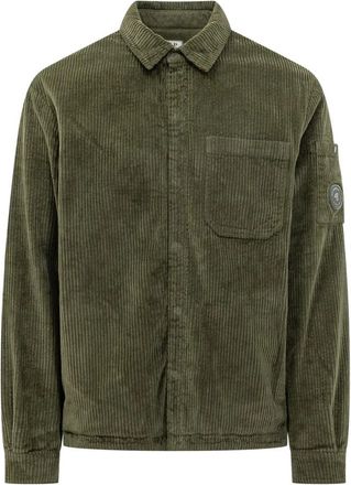 C.P. Company Overshirt Gevoerd - Heren - Zomerjassen - Groen - L - Jassen