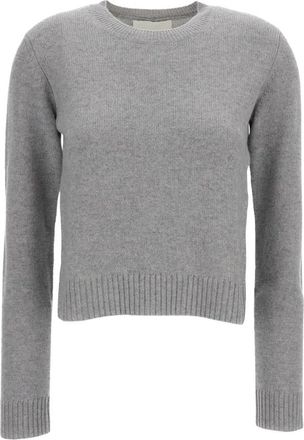 Lisa Yang Mable Sweater - Dames - Cashmere truien - Grijs - S - Kasjmier - Truien & Vesten