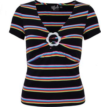 Hell Bunny Lyla Top Multicolor