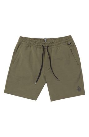Volcom Understoned Hybrid Shorts in Bison at Nordstrom, Size Small