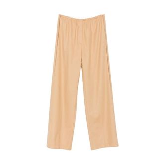 Forte_Forte MyPants Broeken - Dames - Broeken - Beige - Maat: S