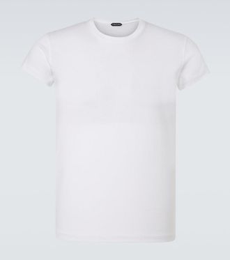 Tom Ford Camiseta de jersey de algod&oacute;n