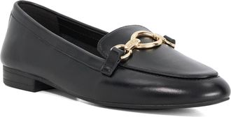 Dune London Womens Ladies Gladia - Leather Almond Toe Loafers - Black Patent Leather - Size UK 5